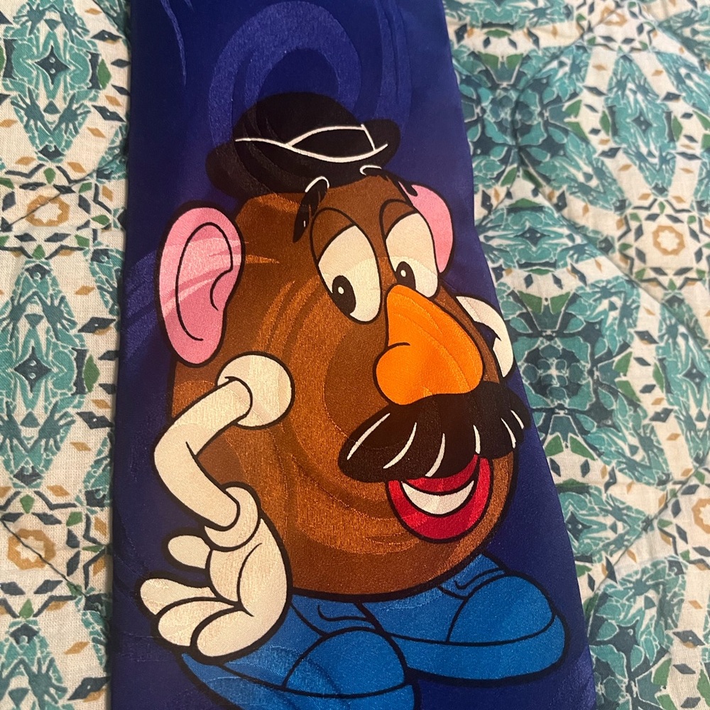 Mr. Potato Head tie.   Worn once.  Toy Story.